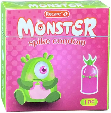 Презерватив с усиками Recare Monster Rosie Zib, 1шт MONSTER4 фото