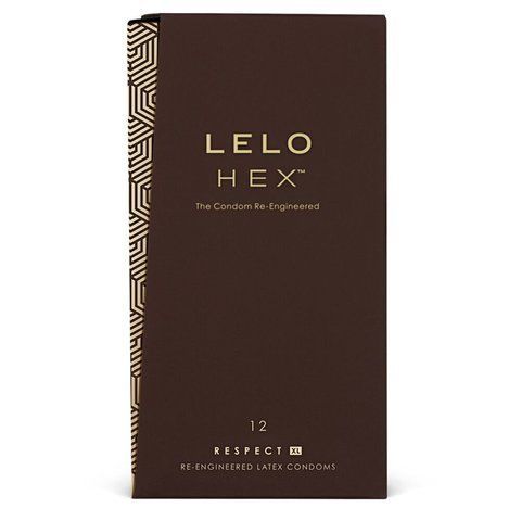 Презервативы LELO HEX Condoms Respect XL 12 Pack, тонкие и суперпрочные, увеличенный размер SX1295 фото