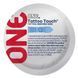 Презерватив ребристий ONE Tattoo Touch Blue, 1 шт SX0755 фото 1