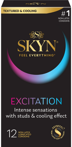 SKYN EXCITATION Non-Latex 12 шт SK4020 фото