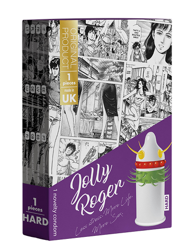 Презерватив - EGZO Jolly Roger, 1шт CF03 фото
