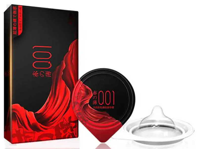 Ультратонкие презервативы с термоэффектом Olo RedBlack, 10 шт OLO4973 фото