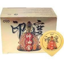 Набір презервативів Olo GOLD Budda, зменшений розмір, пролонгуюча змазка, 10 шт Olo390fj фото