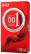 Ультратонкие презервативы с рельефной поверхностью OLO Red Bare, 10 шт OLO1211 фото 1