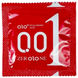 Ультратонкие презервативы с рельефной поверхностью OLO Red Bare, 10 шт OLO1211 фото 2