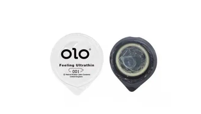 Ультратонкі презервативи OLO 0.01 Feeling Ultrathin Black, 10 шт OLO1 фото
