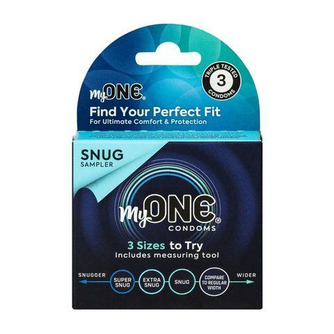 Презервативи MyONE Snug 3 Sampler, 3 різних розміри SX1246 фото